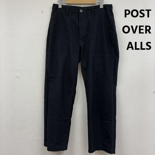 ポストオーバーオールズ POST OVERALLS パンツ ワークパンツ、ペインターパンツ IMPERIAL ファティーグ パンツ USA製 S 黒 / ブラック / black メンズ USED 古着 中古 50159226