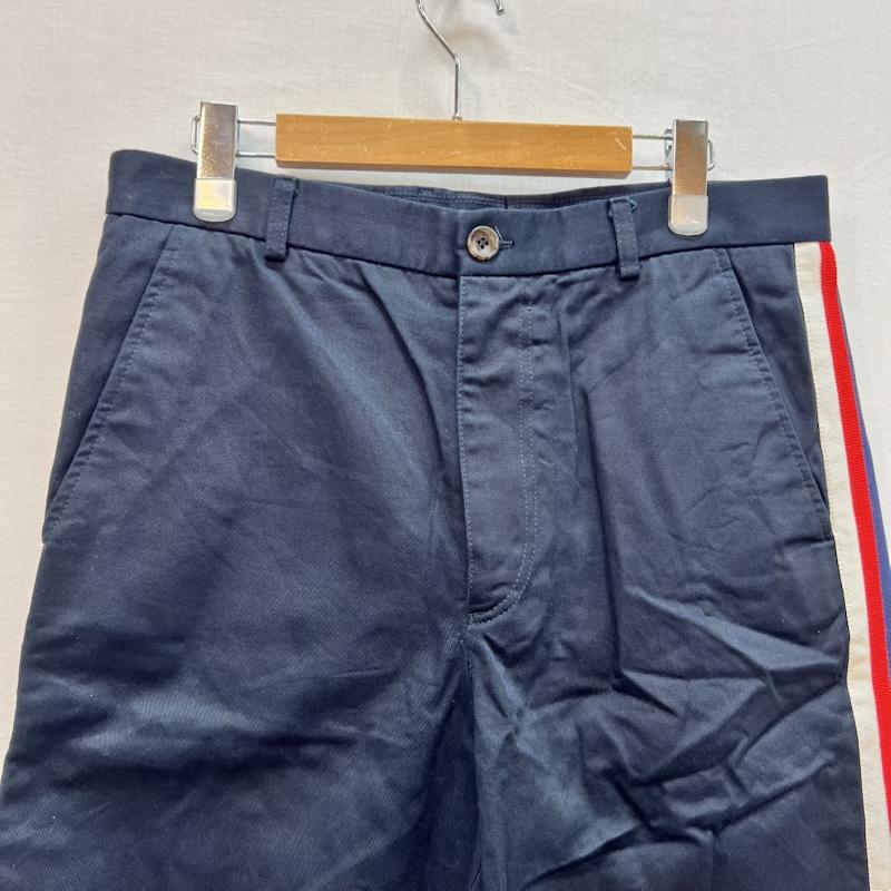 グッチ GUCCI パンツ ショートパンツ ミケーレ期 サイドライン ハーフパンツ 521701 46 紺 / ネイビー / navy メンズ USED 古着 中古 50159228