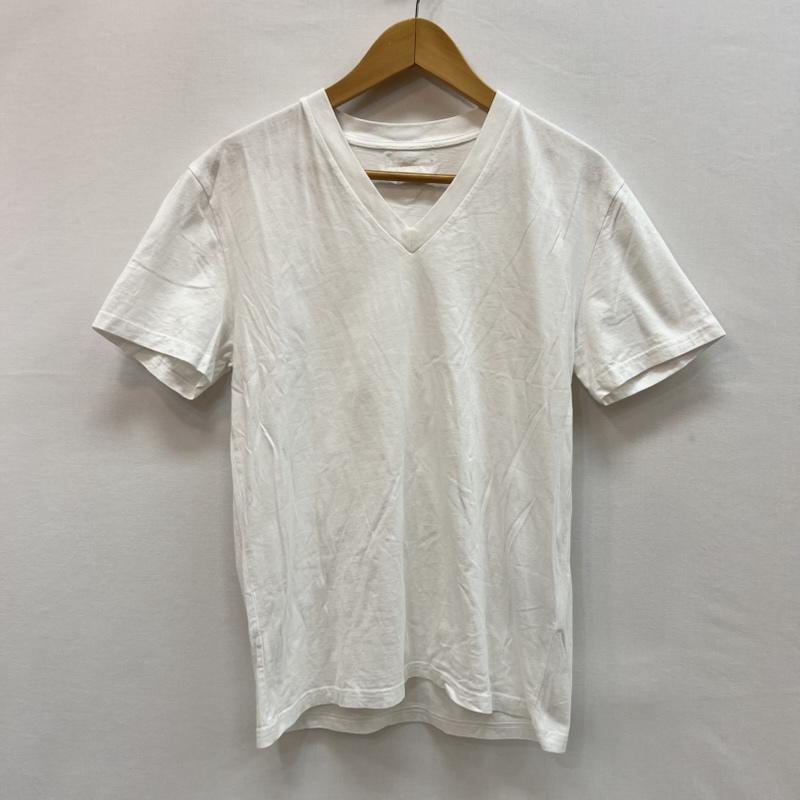 プラダ PRADA Tシャツ 半袖 ロゴ Vネック Tシャツ UJN748 M 白 / ホワイト / white メンズ USED 古着 中古 50159230