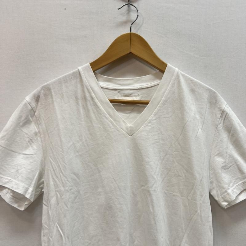 プラダ PRADA Tシャツ 半袖 ロゴ Vネック Tシャツ UJN748 M 白 / ホワイト / white メンズ USED 古着 中古 50159230
