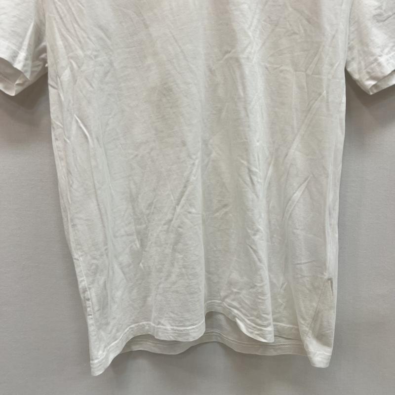 プラダ PRADA Tシャツ 半袖 ロゴ Vネック Tシャツ UJN748 M 白 / ホワイト / white メンズ USED 古着 中古 50159230