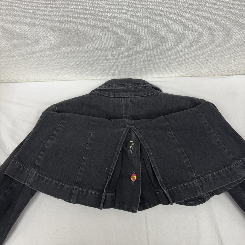 ケンゾー KENZO ジャケット、上着 ジャケット、ブレザー 花柄 テーラード ジャケット デニム 705213050 36 黒 / ブラック / black レディース USED 古着 中古 50159238