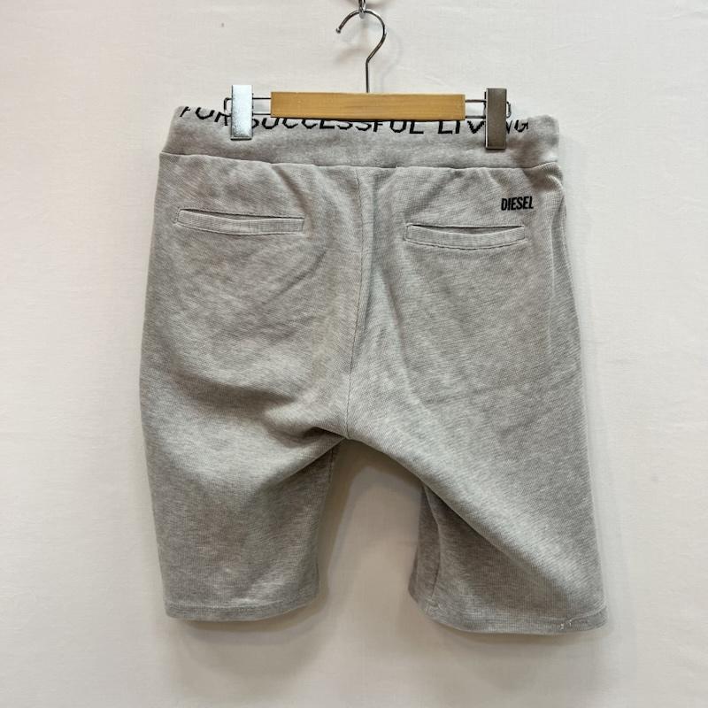 ディーゼル DIESEL パンツ ショートパンツ テクスチャードコットンブレンド スウェット ショーツ 00SQFP M 灰 / グレー / gray メンズ USED 古着 中古 50159246