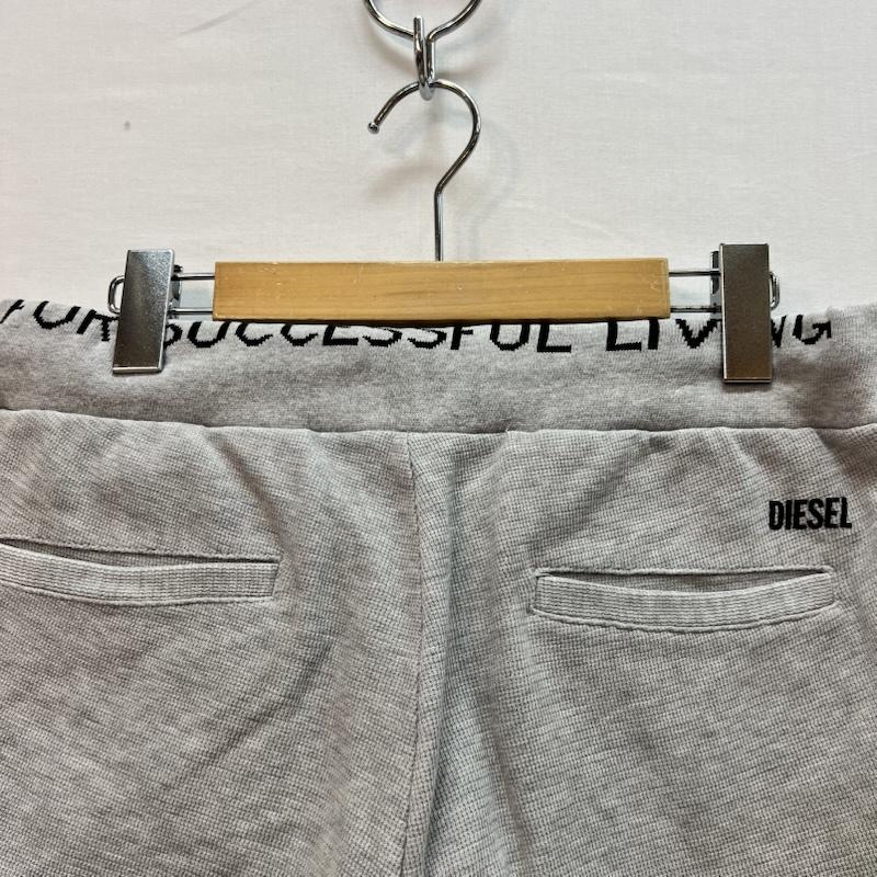 ディーゼル DIESEL パンツ ショートパンツ テクスチャードコットンブレンド スウェット ショーツ 00SQFP M 灰 / グレー / gray メンズ USED 古着 中古 50159246