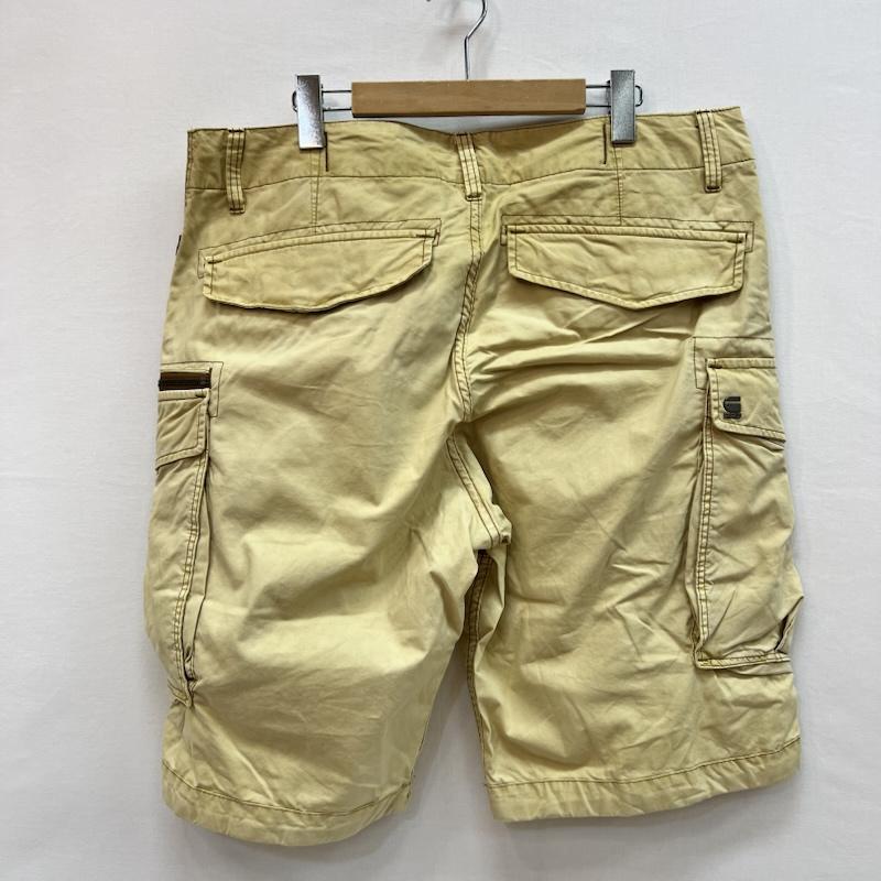 ジースターロゥ G-STAR RAW パンツ ショートパンツ Rovic Zip Relaxed 1/2 ウォッシュ加工 カーゴ ショートパンツ 35インチ メンズ USED 古着 中古 50159250