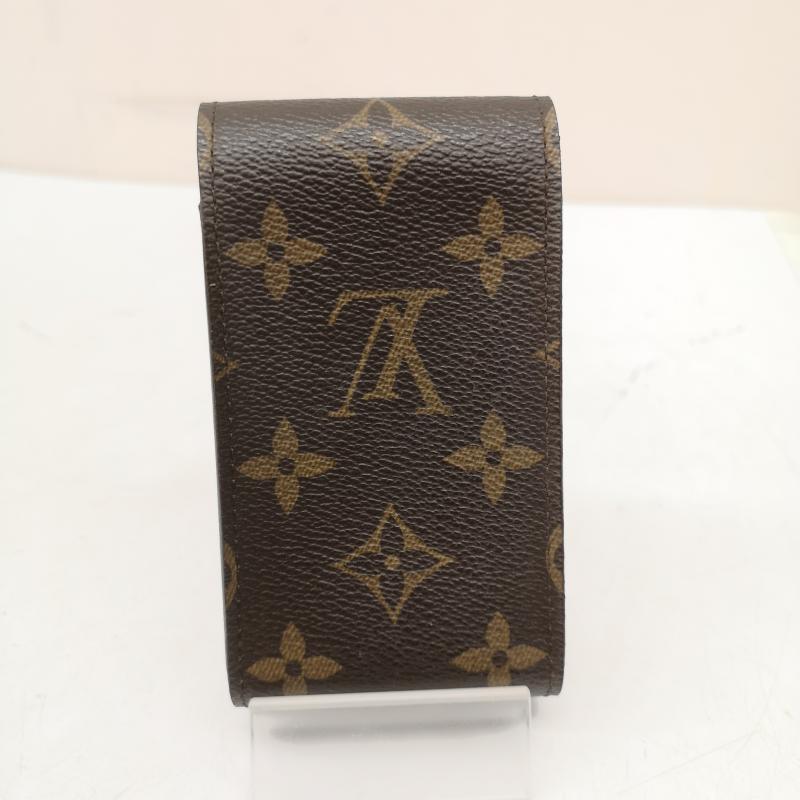 ルイヴィトン LOUIS VUITTON ファッション小物 喫煙グッズ モノグラム エテュイ シガレット シガレット タバコ ケース M63024 - 茶 / ブラウン / brown メンズ USED 古着 中古 50159256