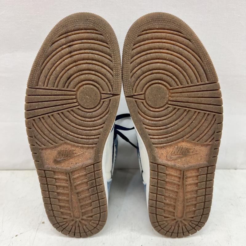 ナイキ NIKE スニーカー スニーカー AIR JORDAN 1 RETRO HIGH OG エアジョーダンワン デニム FQ2947-100 28.5cm メンズ USED 古着 中古 50159262