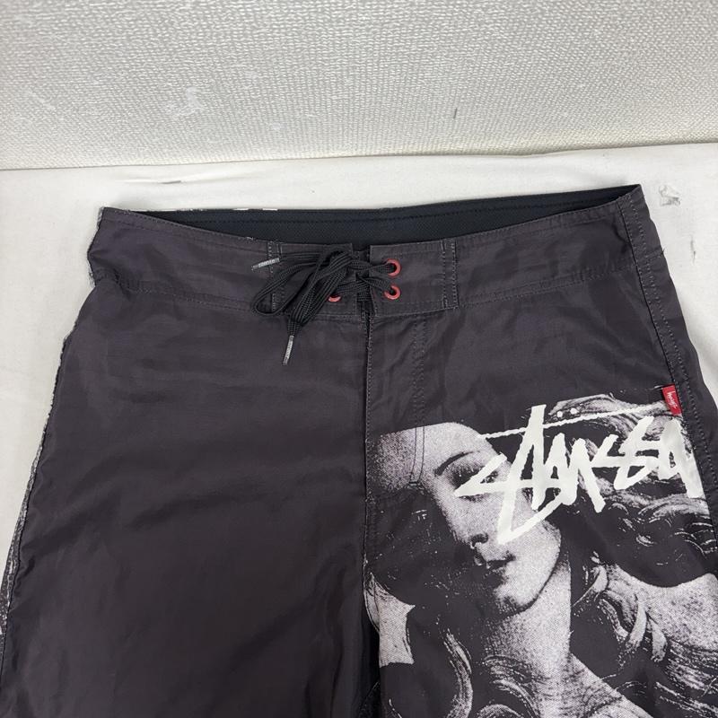 ステューシー STUSSY パンツ ショートパンツ History 8 1/2 Inseam ショートパンツ ハーフパンツ 29インチ 黒 / ブラック / black メンズ USED 古着 中古 50159267