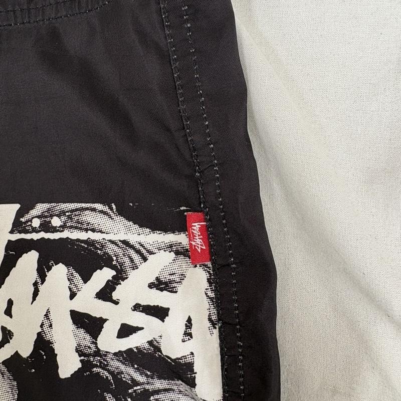 ステューシー STUSSY パンツ ショートパンツ History 8 1/2 Inseam ショートパンツ ハーフパンツ 29インチ 黒 / ブラック / black メンズ USED 古着 中古 50159267