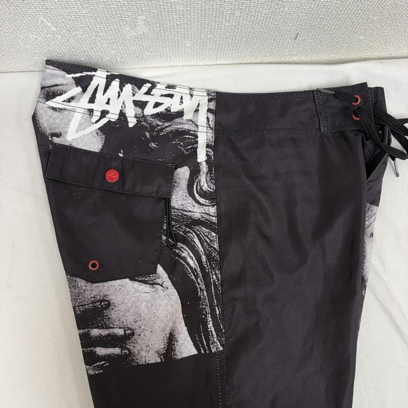 ステューシー STUSSY パンツ ショートパンツ History 8 1/2 Inseam ショートパンツ ハーフパンツ 29インチ 黒 / ブラック / black メンズ USED 古着 中古 50159267