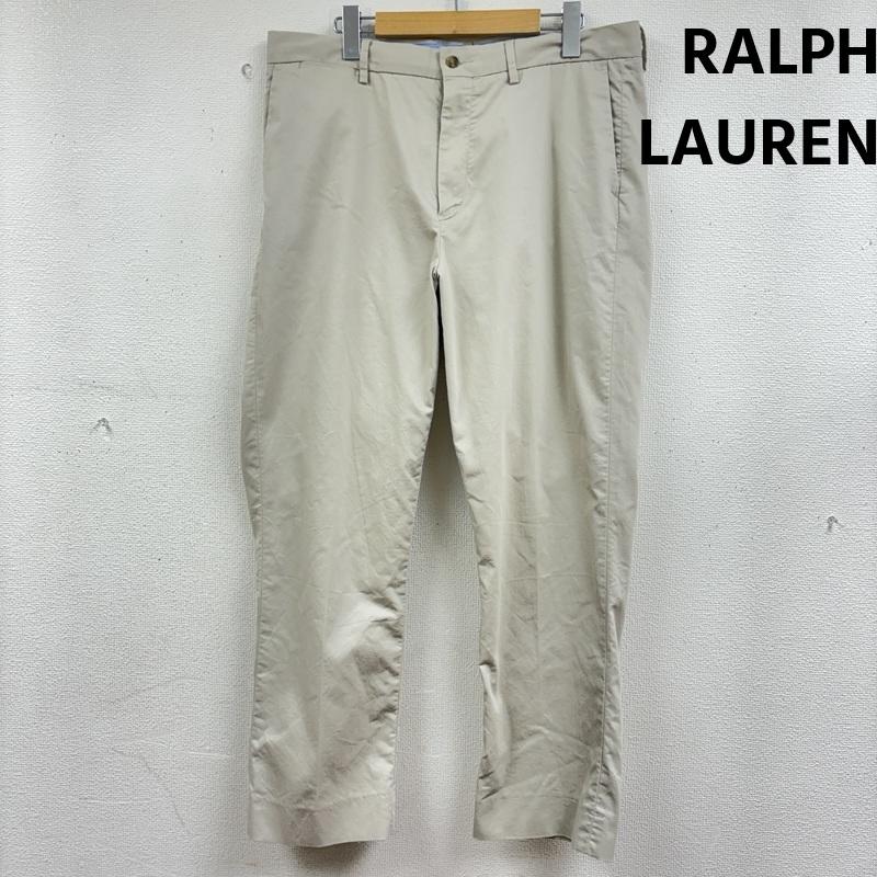 ラルフローレン RALPHLAUREN パンツ スラックス インドネシア製 STRETCH CLASSIC FIT 41381 34インチ ベージュ / ベージュ / beige メンズ USED 古着 中古 50159269