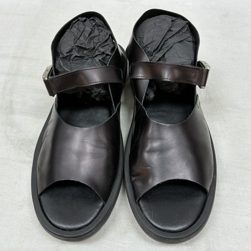 エンポリオアルマーニ EMPORIO ARMANI サンダル サンダル レザー メタル バックル ストラップ サンダル 43 27.0cm メンズ USED 古着 中古 50159278