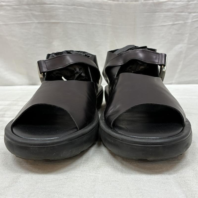 エンポリオアルマーニ EMPORIO ARMANI サンダル サンダル レザー メタル バックル ストラップ サンダル 43 27.0cm メンズ USED 古着 中古 50159278