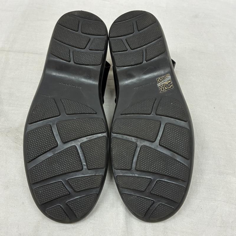 エンポリオアルマーニ EMPORIO ARMANI サンダル サンダル レザー メタル バックル ストラップ サンダル 43 27.0cm メンズ USED 古着 中古 50159278
