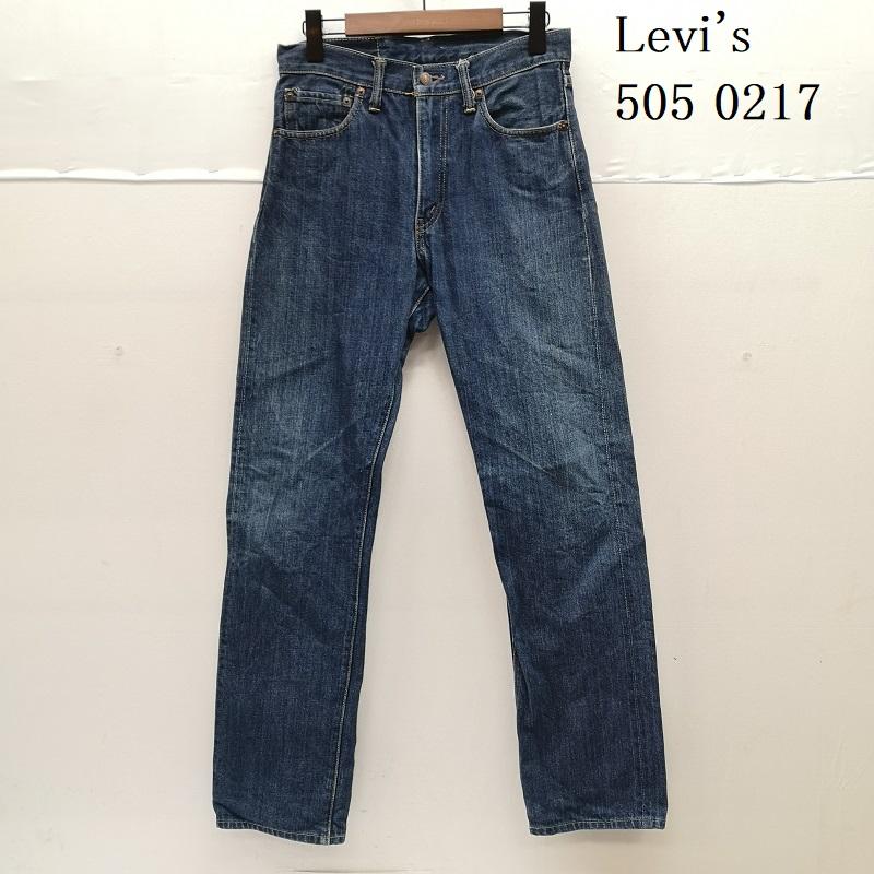 リーバイス Levi s パンツ デニム、ジーンズ LVC 551ZXX 505-0217 BIG E 67505 J22 67年復刻 デニムパンツ 29インチ インディゴ / インディゴ / Indigo メンズ USED 古着 中古 50159283