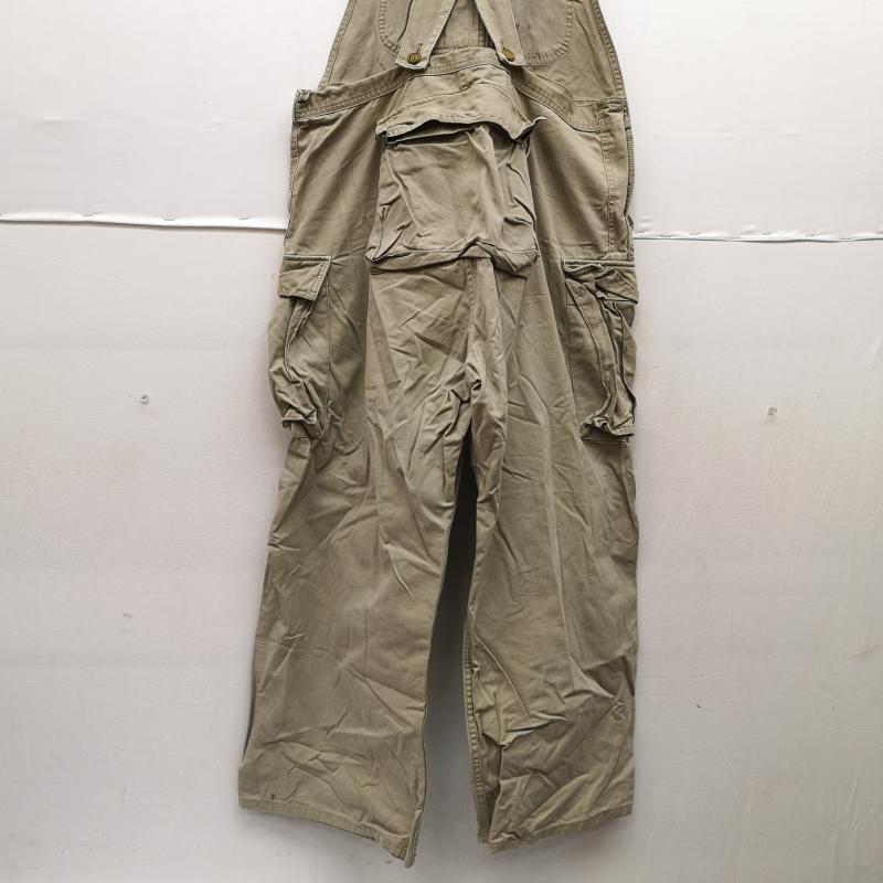 リー Lee サロペット・オーバーオール サロペット、オーバーオール 2294 ミリタリー オーバーオール ローバック カーゴポケット 34x34 34 カーキ / カーキ / khaki メンズ USED 古着 中古 50159305