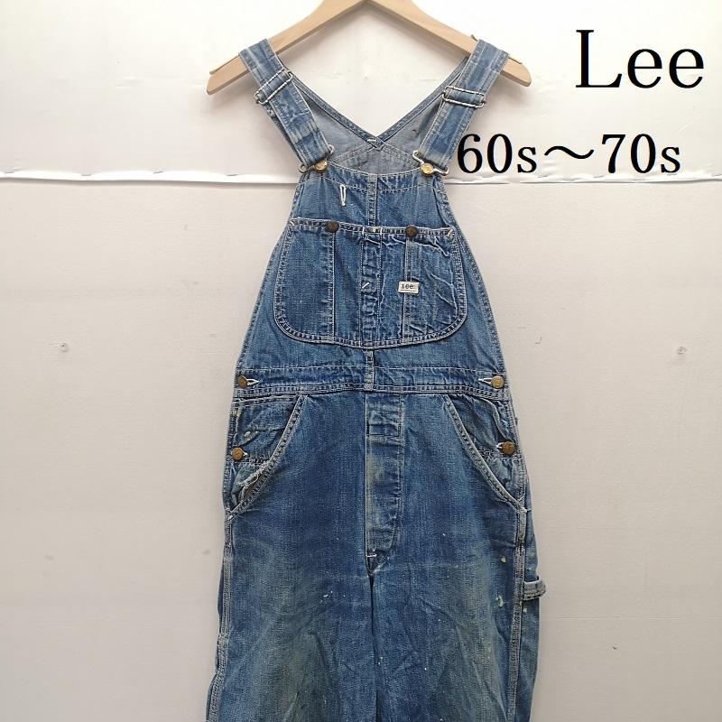リー Lee サロペット・オーバーオール サロペット、オーバーオール 60s 70s JELT DENIM デニム オーバーオール USA製 インディゴ / インディゴ / Indigo メンズ USED 古着 中古 50159306