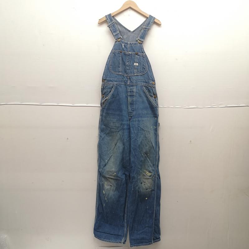 リー Lee サロペット・オーバーオール サロペット、オーバーオール 60s 70s JELT DENIM デニム オーバーオール USA製 インディゴ / インディゴ / Indigo メンズ USED 古着 中古 50159306