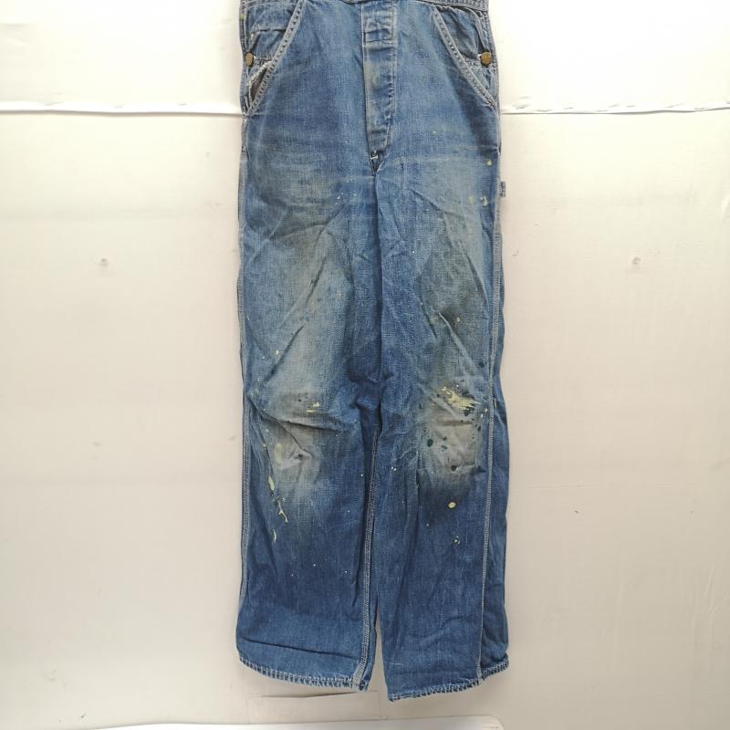 リー Lee サロペット・オーバーオール サロペット、オーバーオール 60s 70s JELT DENIM デニム オーバーオール USA製 インディゴ / インディゴ / Indigo メンズ USED 古着 中古 50159306