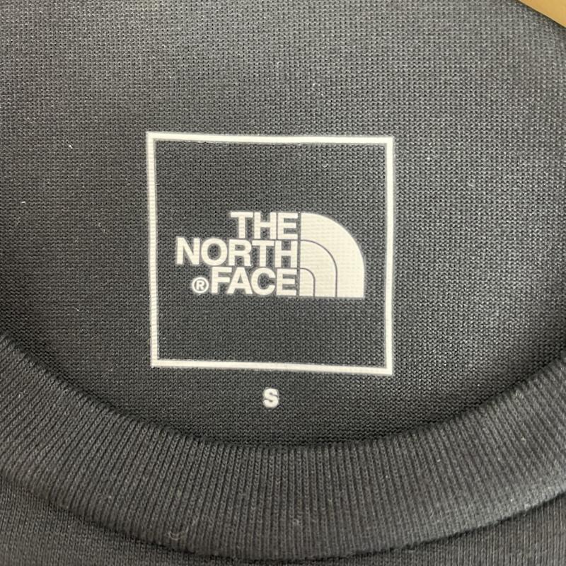 ザノースフェイス THE NORTH FACE Tシャツ 長袖 NT82384 バイカラー ロゴ 長袖 Tシャツ ロンT S 無地 X ロゴ、文字 白 / ホワイト / white X 黒 / ブラック / black メンズ USED 古着 中古 50159324