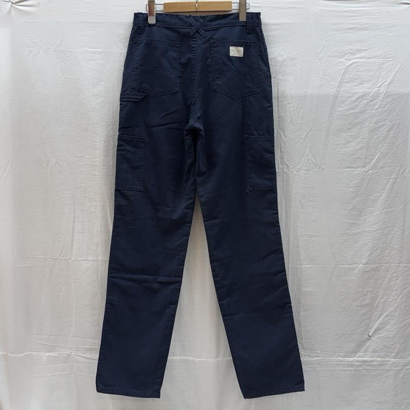 スミス SMITH ボトムス ボトムス ビンテージ 42TALAON ZIP ボタン裏ドット チェックライナー ワーク ペインターパンツ - 紺 / ネイビー / navy メンズ USED 古着 中古 50159330