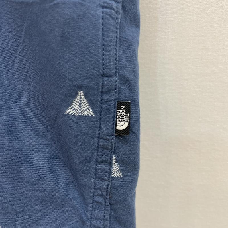 ザノースフェイス THE NORTH FACE シャツ、ブラウス 半袖 ショートスリーブ ベイトレイルジャカードシャツ NR02001Z M 総柄 青 / ブルー / blue メンズ USED 古着 中古 50159336