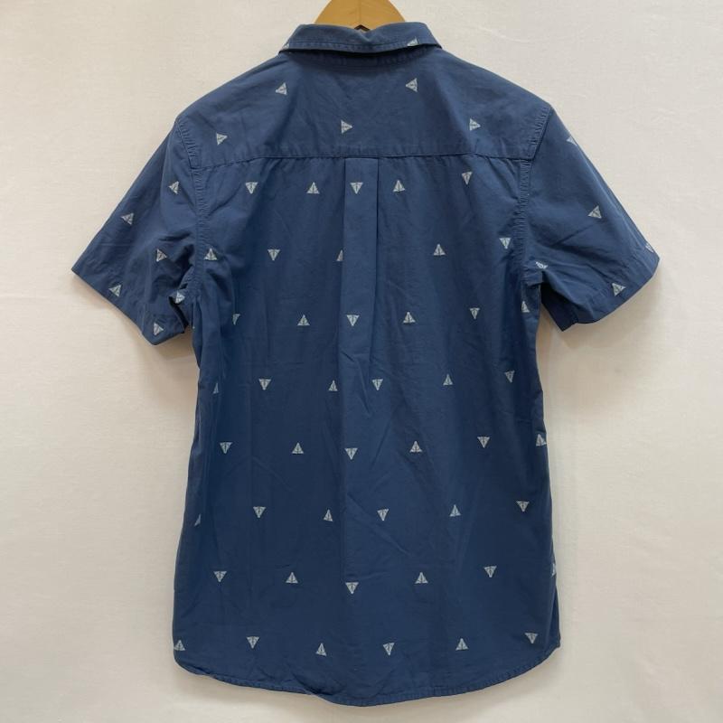 ザノースフェイス THE NORTH FACE シャツ、ブラウス 半袖 ショートスリーブ ベイトレイルジャカードシャツ NR02001Z M 総柄 青 / ブルー / blue メンズ USED 古着 中古 50159336
