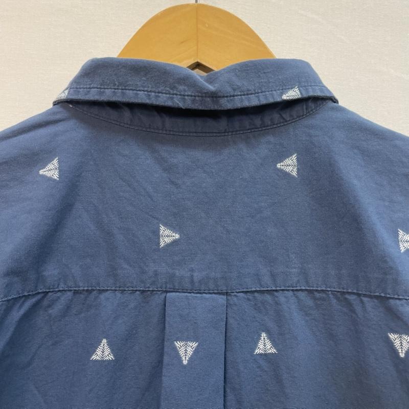 ザノースフェイス THE NORTH FACE シャツ、ブラウス 半袖 ショートスリーブ ベイトレイルジャカードシャツ NR02001Z M 総柄 青 / ブルー / blue メンズ USED 古着 中古 50159336