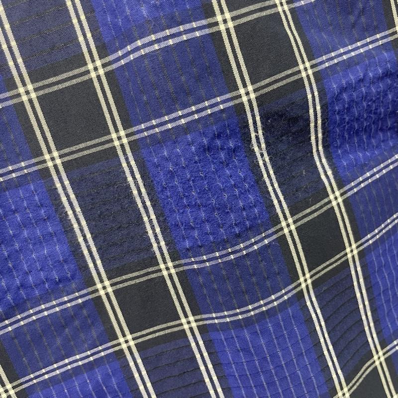 ザノースフェイス THE NORTH FACE シャツ、ブラウス 半袖 NR21969 Ocotillo Patch Shirt Dot Air Check M 格子柄 青 / ブルー / blue メンズ USED 古着 中古 50159338