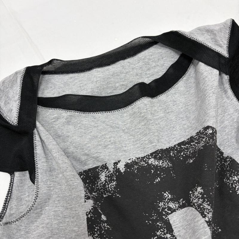 ヴィヴィアン ウエストウッド レッドレーベル Vivienne Westwood red label タンクトップ タンクトップ ナンバリング プリント ノースリーブ カレッジロゴ 3 ロゴ、文字 X プリント 灰 / グレー / gray X 黒 / ブラック / black レディース USED 古着 中古 50159343