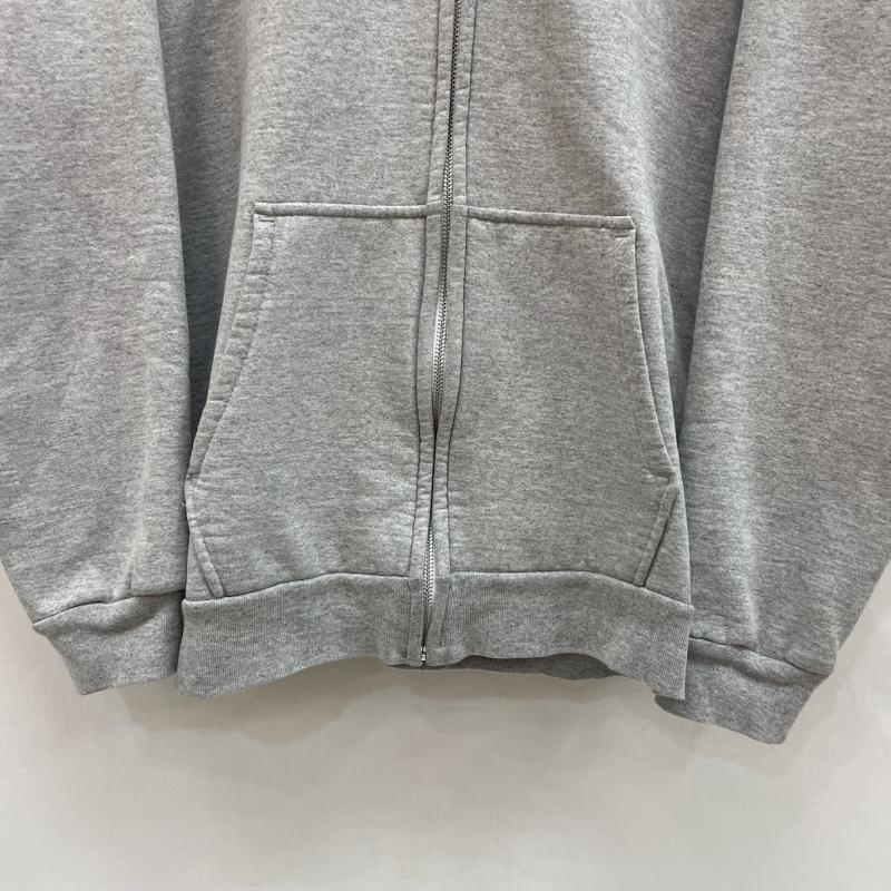 キャンバー CAMBER パーカー 長袖 chill-buster 裏地サーマル スウェット フルジップパーカー M 無地 灰 / グレー / gray メンズ USED 古着 中古 50159350