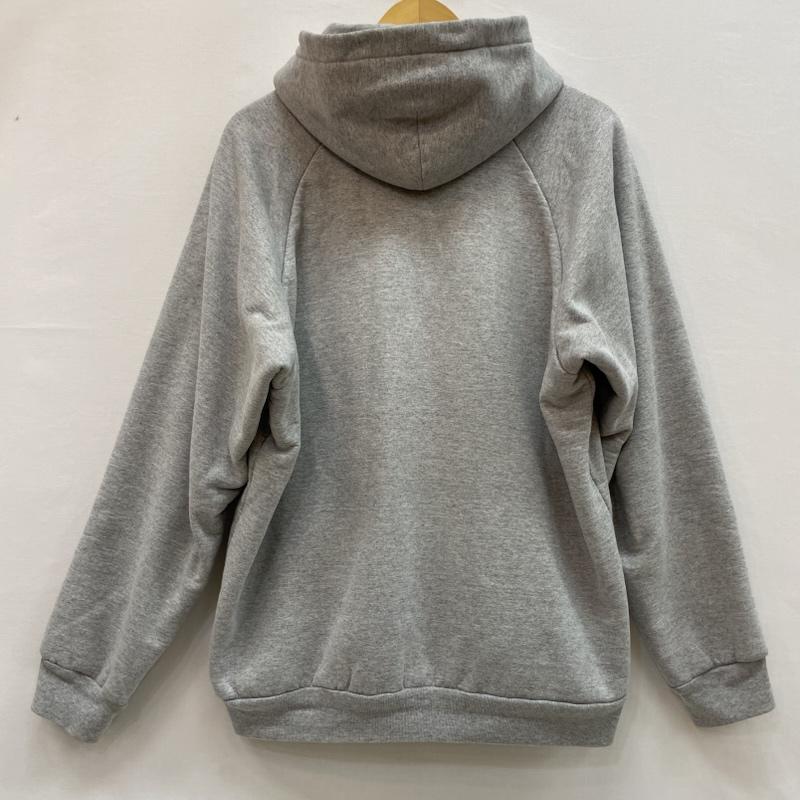 キャンバー CAMBER パーカー 長袖 chill-buster 裏地サーマル スウェット フルジップパーカー M 無地 灰 / グレー / gray メンズ USED 古着 中古 50159350