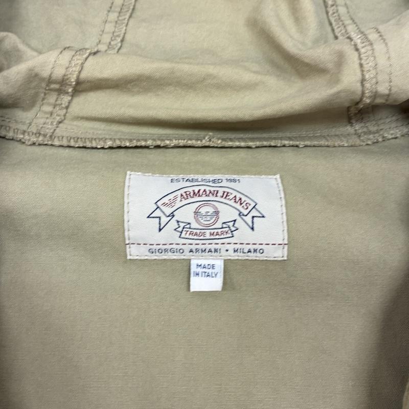 アルマーニ ジーンズ ARMANI JEANS ジャケット、上着 ジャンパー、ブルゾン ダブルジップ コットン フーデッド ジャケット マウンテン パーカー 50 メンズ USED 古着 中古 50159357