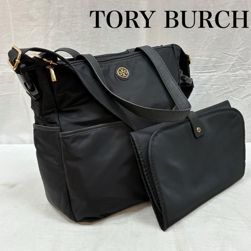 トリーバーチ TORY BURCH トートバッグ トートバッグ 2WAY ショルダー トート マザーズ バッグ マット付き ゴールド金具 大容量 - レディース USED 古着 中古 50159362