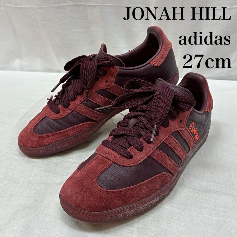 アディダスオリジナルス adidas originals スニーカー スニーカー Jonah Hill SAMBA Burgundy ジョナヒル FW7456 ローカット スニーカー 27.0cm メンズ USED 古着 中古 50159364
