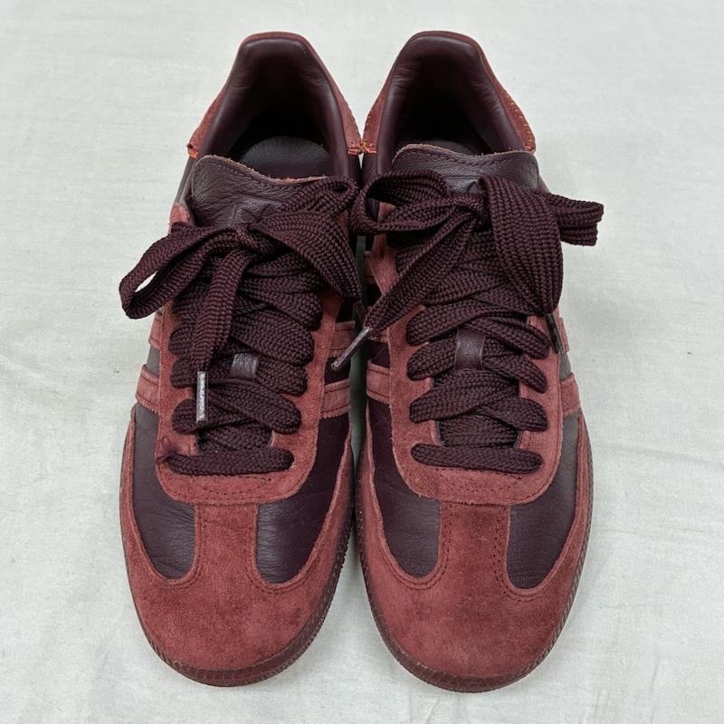 アディダスオリジナルス adidas originals スニーカー スニーカー Jonah Hill SAMBA Burgundy ジョナヒル FW7456 ローカット スニーカー 27.0cm メンズ USED 古着 中古 50159364