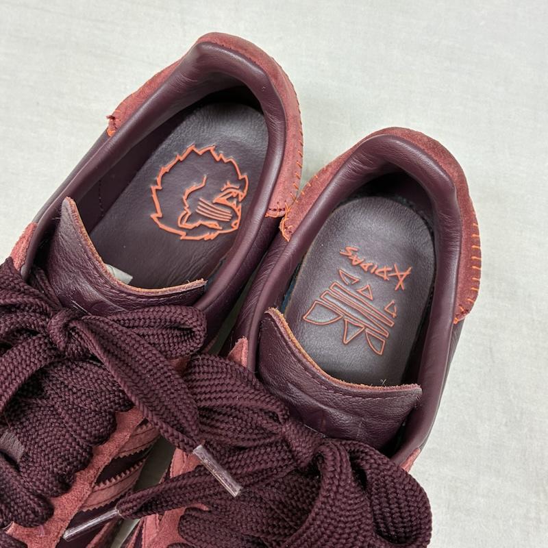 アディダスオリジナルス adidas originals スニーカー スニーカー Jonah Hill SAMBA Burgundy ジョナヒル FW7456 ローカット スニーカー 27.0cm メンズ USED 古着 中古 50159364