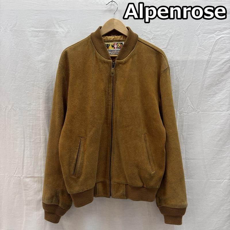 古着 USED ジャケット、上着 レザージャケット Alpenrose アルペンローズ 牛革 スエード レザー ボンバー ジャケット - メンズ USED 古着 中古 50159369