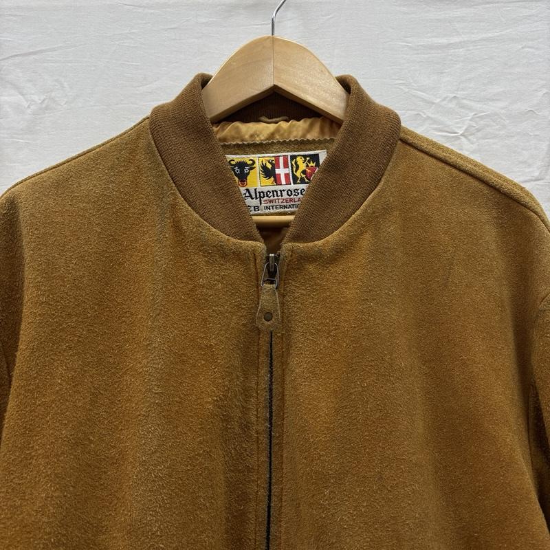古着 USED ジャケット、上着 レザージャケット Alpenrose アルペンローズ 牛革 スエード レザー ボンバー ジャケット - メンズ USED 古着 中古 50159369
