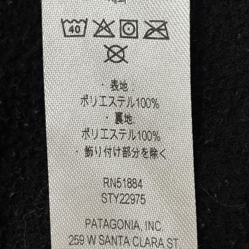 パタゴニア patagonia ジャケット、上着 ジャンパー、ブルゾン 22975FA23 SYNCHILLA シンチラ ジップアップ ノーカラー フリース ジャケット M 黒 / ブラック / black レディース USED 古着 中古 50159373