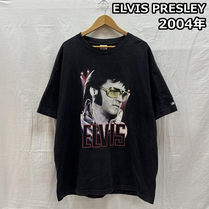 古着 USED Tシャツ 半袖 ELVIS PRESLEY エルビスプレスリー 2004年 バンド Tシャツ バンT 00s AAA エルサルバドル製 XL メンズ USED 古着 中古 50159378