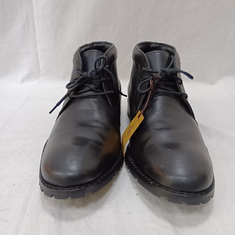 コールハーン COLE HAAN 革靴 革靴 チャッカブーツ NIKE AIR WATERPLOOF black SIZE:8W US：8 無地 黒 / ブラック / black メンズ USED 古着 中古 50159383