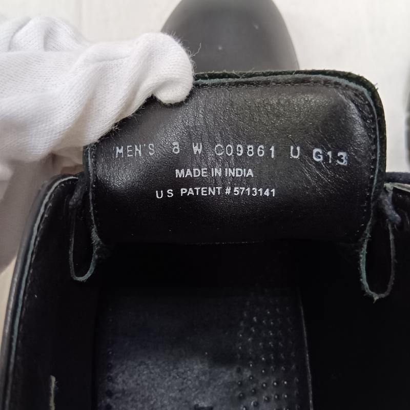 コールハーン COLE HAAN 革靴 革靴 チャッカブーツ NIKE AIR WATERPLOOF black SIZE:8W US：8 無地 黒 / ブラック / black メンズ USED 古着 中古 50159383