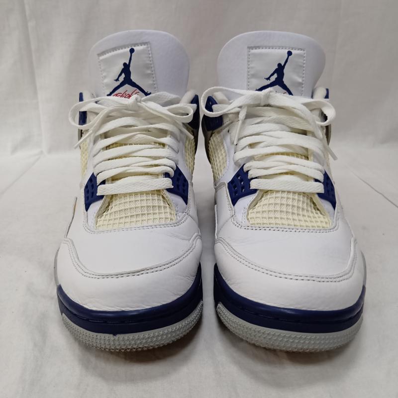 ナイキ NIKE スニーカー スニーカー DH6927-140 Nike Air Jordan 4 Midnight Navy US10.5/28.5cm US：10.5 白 / ホワイト / white X 紺 / ネイビー / navy メンズ USED 古着 中古 50159385