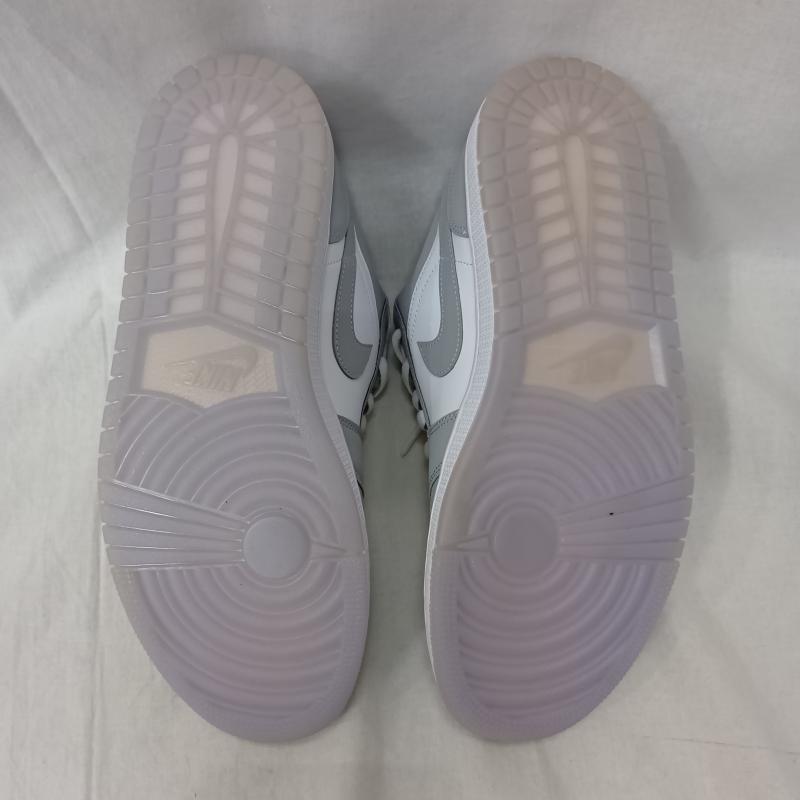 ナイキ NIKE スニーカー スニーカー DC0774-105 WMNS AIR JORDAN 1 LOW US9.5/;26.5cm US：9.5 ロゴ、文字 白 / ホワイト / white X 灰 / グレー / gray メンズ USED 古着 中古 50159391