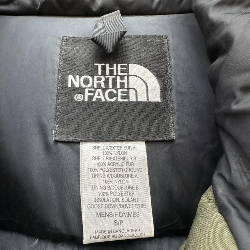 ザノースフェイス THE NORTH FACE ジャケット、上着 ダウンジャケット HyVent フード ファー ダウン ジャケット NFGWJ441 ND01102 S カーキオリーブ / カーキオリーブ / メンズ USED 古着 中古 50159400
