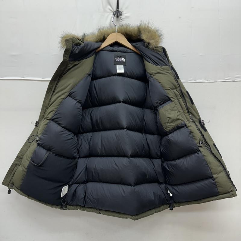 ザノースフェイス THE NORTH FACE ジャケット、上着 ダウンジャケット HyVent フード ファー ダウン ジャケット NFGWJ441 ND01102 S カーキオリーブ / カーキオリーブ / メンズ USED 古着 中古 50159400