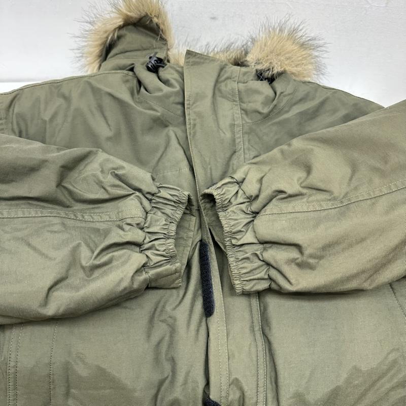 ザノースフェイス THE NORTH FACE ジャケット、上着 ダウンジャケット HyVent フード ファー ダウン ジャケット NFGWJ441 ND01102 S カーキオリーブ / カーキオリーブ / メンズ USED 古着 中古 50159400