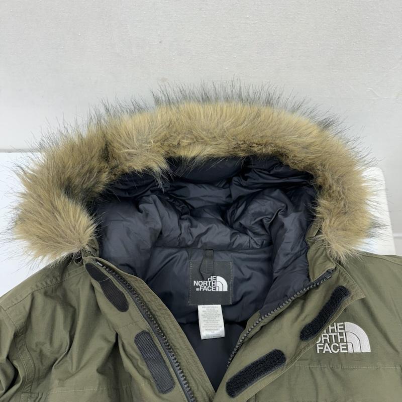 ザノースフェイス THE NORTH FACE ジャケット、上着 ダウンジャケット HyVent フード ファー ダウン ジャケット NFGWJ441 ND01102 S カーキオリーブ / カーキオリーブ / メンズ USED 古着 中古 50159400