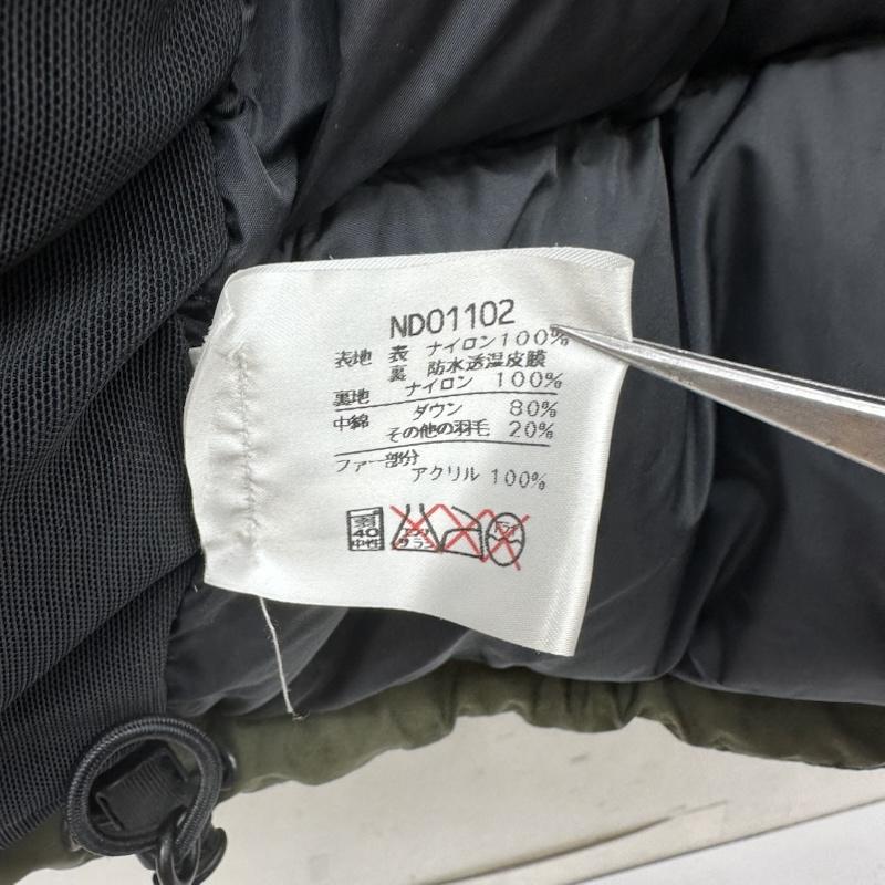 ザノースフェイス THE NORTH FACE ジャケット、上着 ダウンジャケット HyVent フード ファー ダウン ジャケット NFGWJ441 ND01102 S カーキオリーブ / カーキオリーブ / メンズ USED 古着 中古 50159400